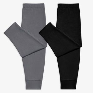 Primary 2-pack baby pants 6-12m